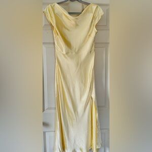 NEVER WORN! Yellow Midi dress